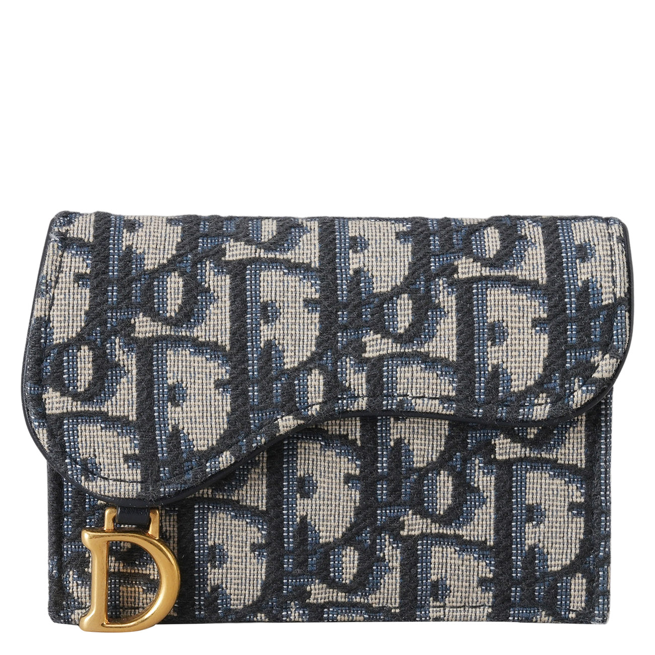 CHRISTIAN DIOR(USED)디올 오블리크 새들 카드지갑